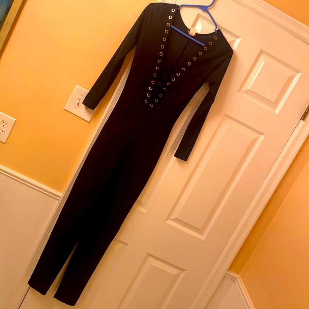 Fashion Nova Black One Piece